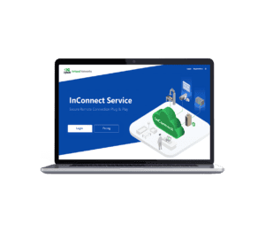 InCloud Manager 示意图，AI 驱动的工业通信管理云平台